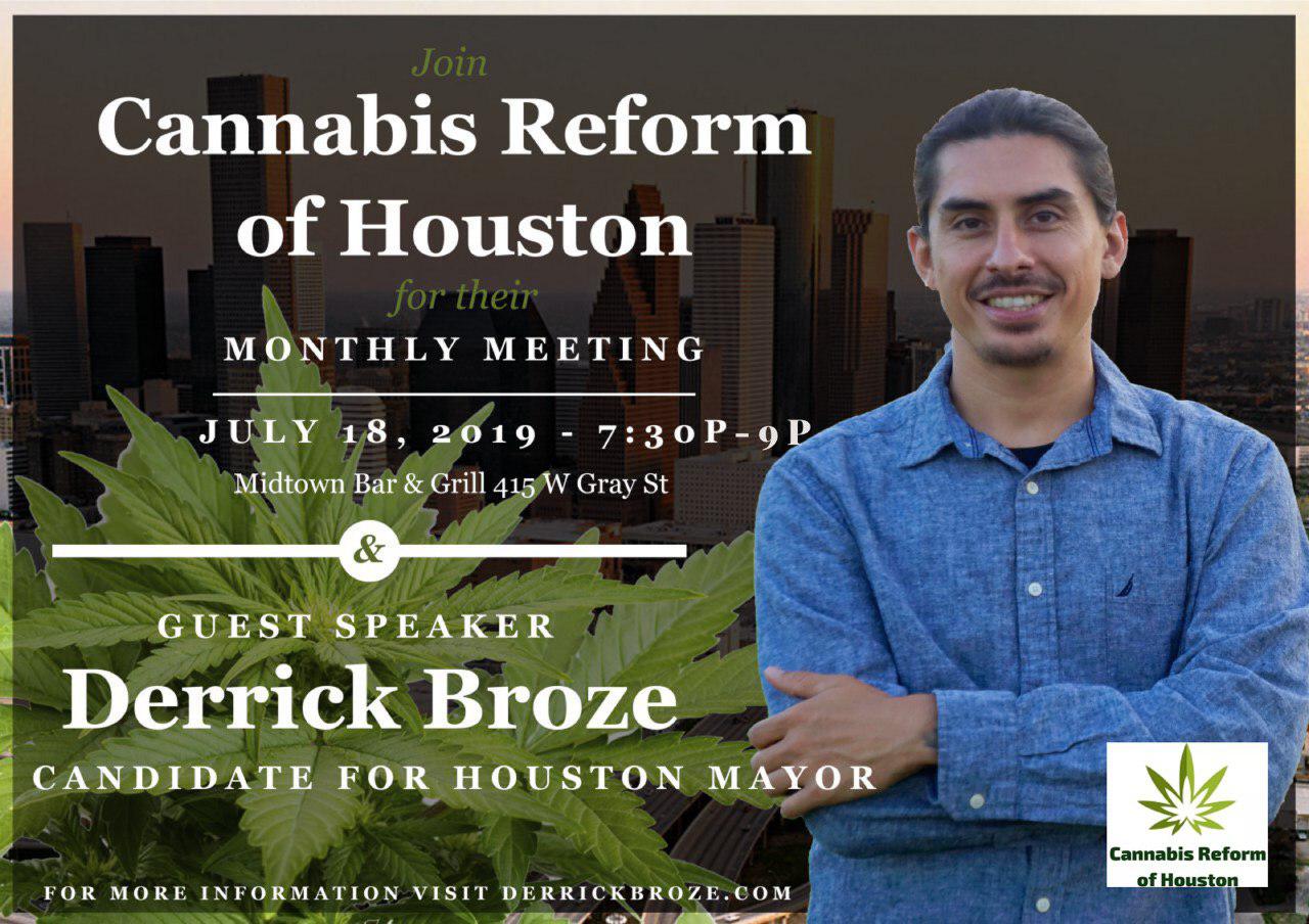 Derrick Broze To Announce Plan To Transform the City of Houston #HempHouston